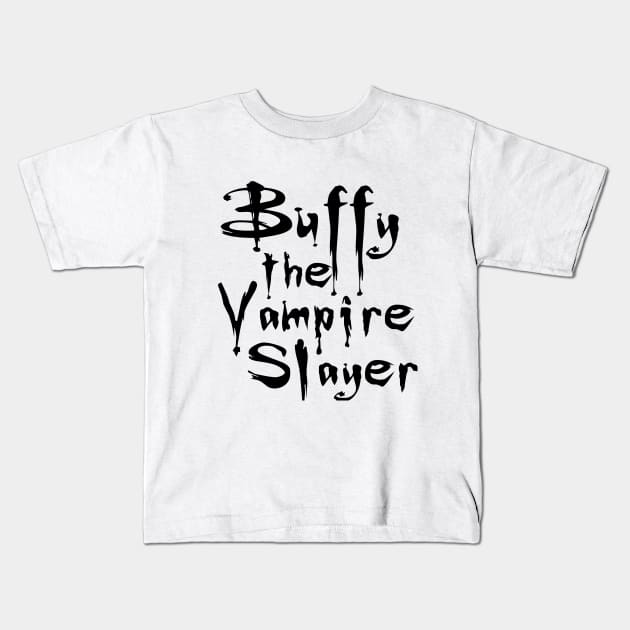 Buffy The Vampire Slayer Kids T-Shirt by isobelbeaven